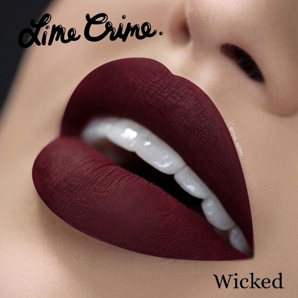 Lime Crime Other - Lime Crime - Velvetines Liquid Matte Lipstick - Wicked